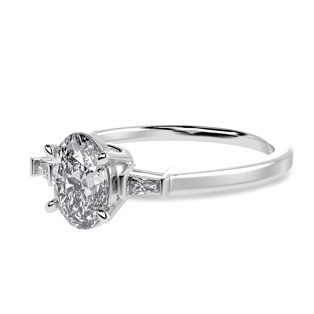 Lumière Baguette Cocktail Ring