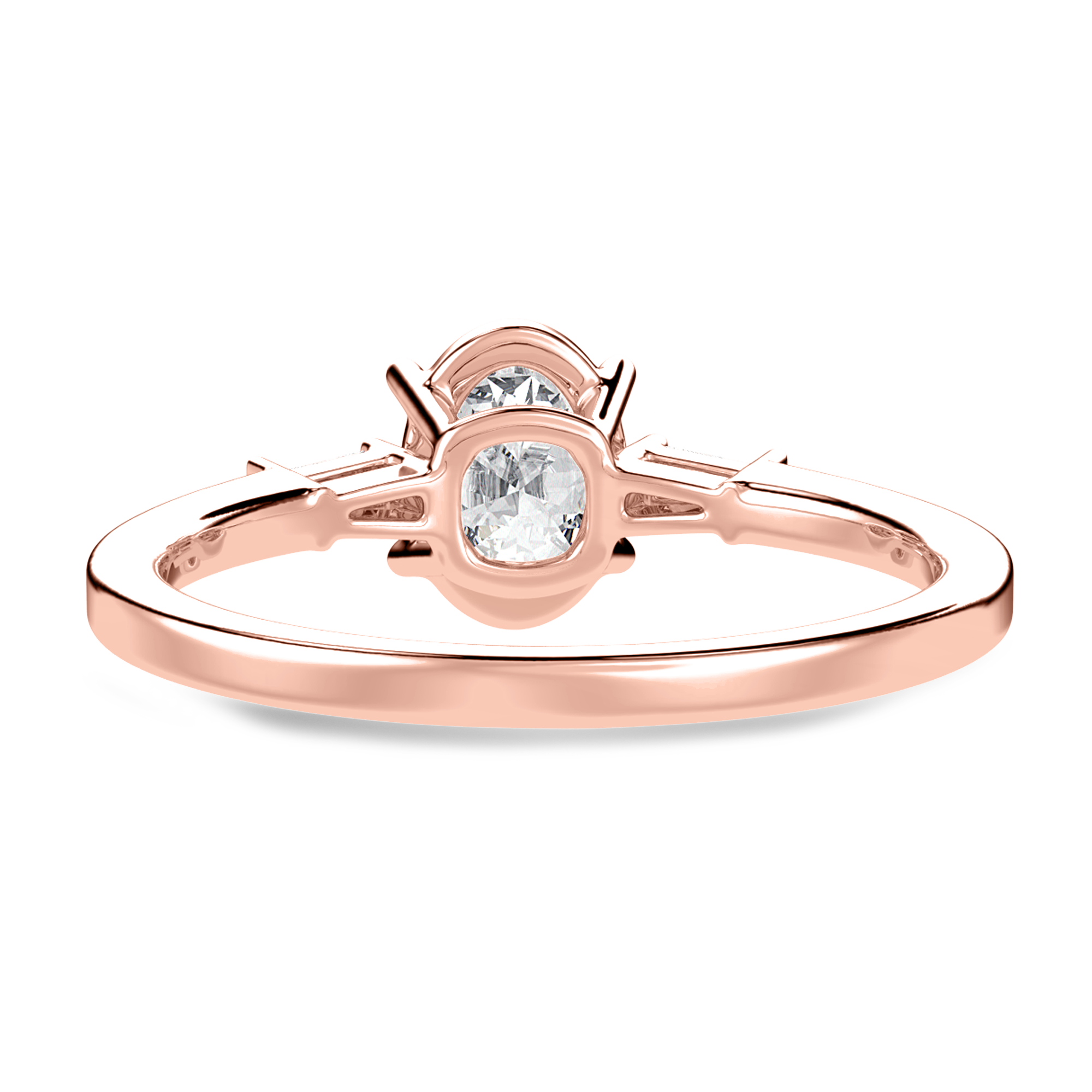 Lumière Baguette Cocktail Ring