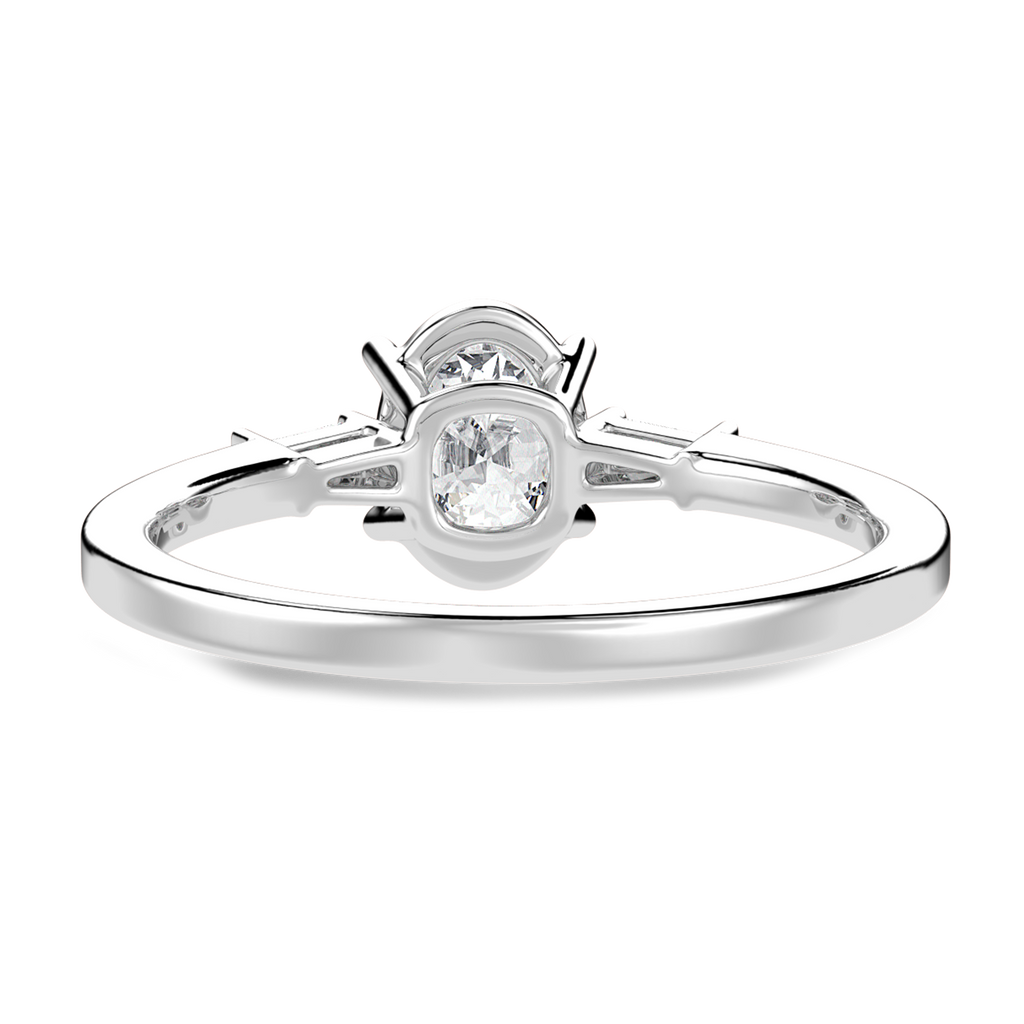 Lumière Baguette Cocktail Ring