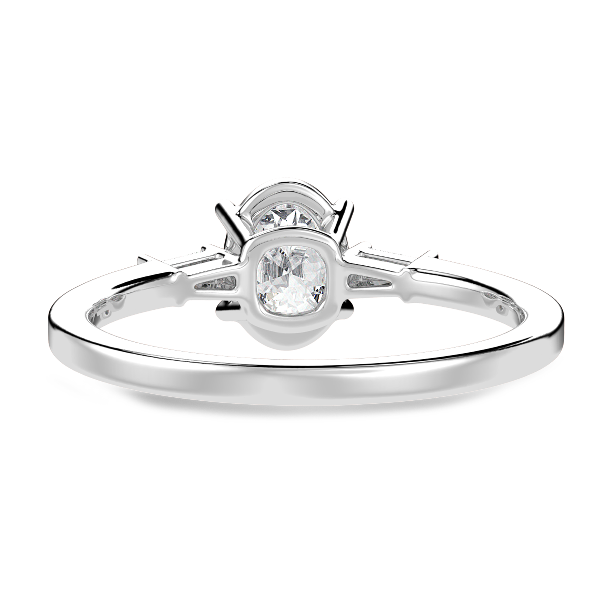Lumière Baguette Cocktail Ring