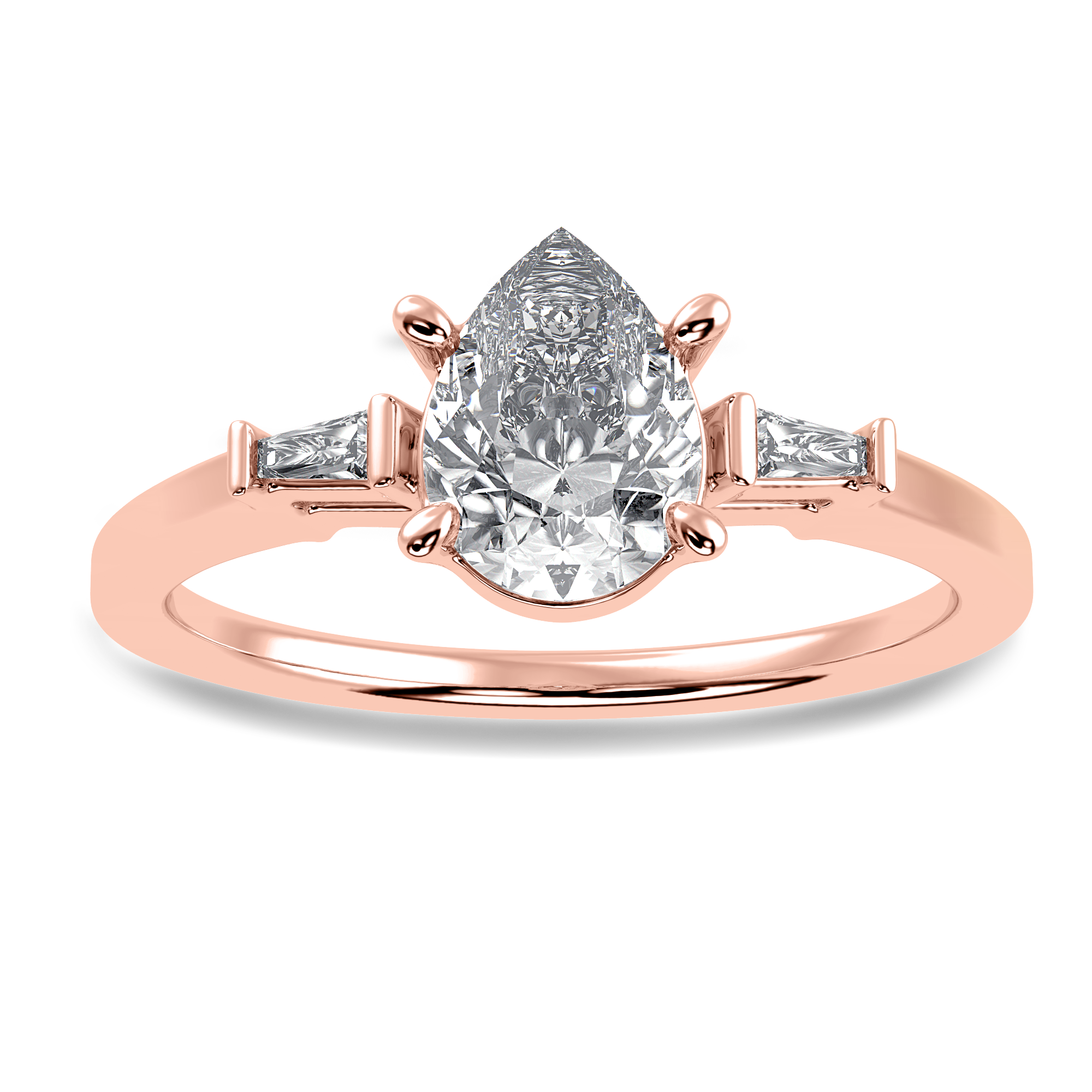 Cascade Pear Cocktail Ring