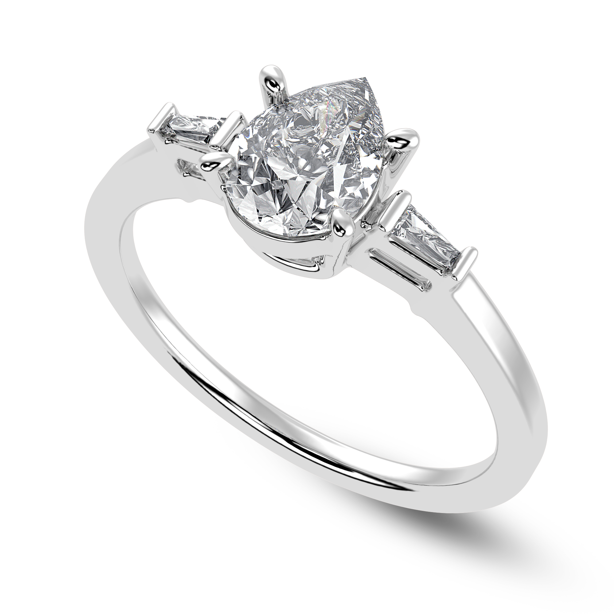 Cascade Pear Cocktail Ring