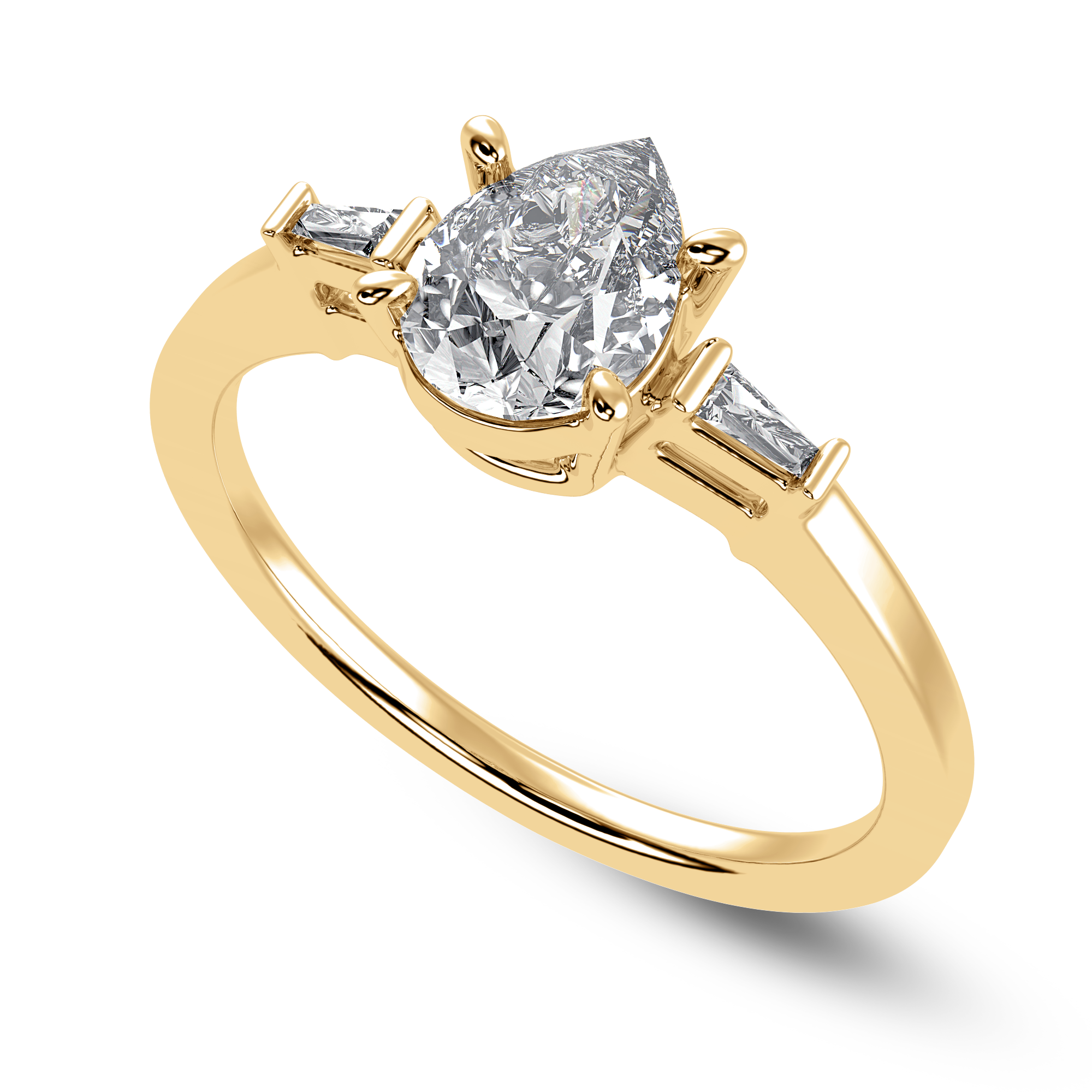 Cascade Pear Cocktail Ring