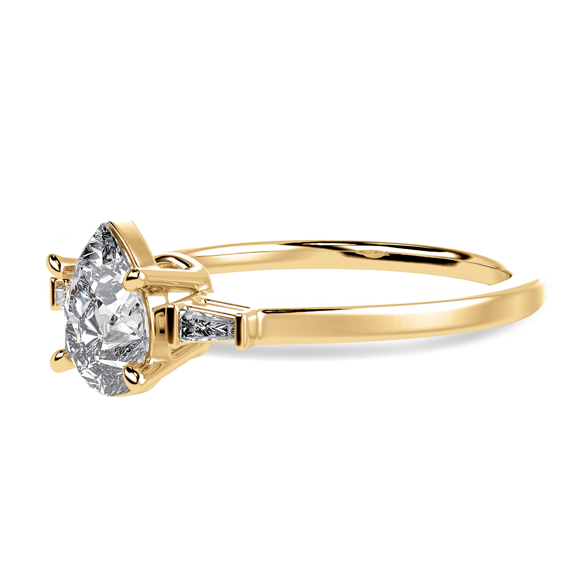 Cascade Pear Cocktail Ring
