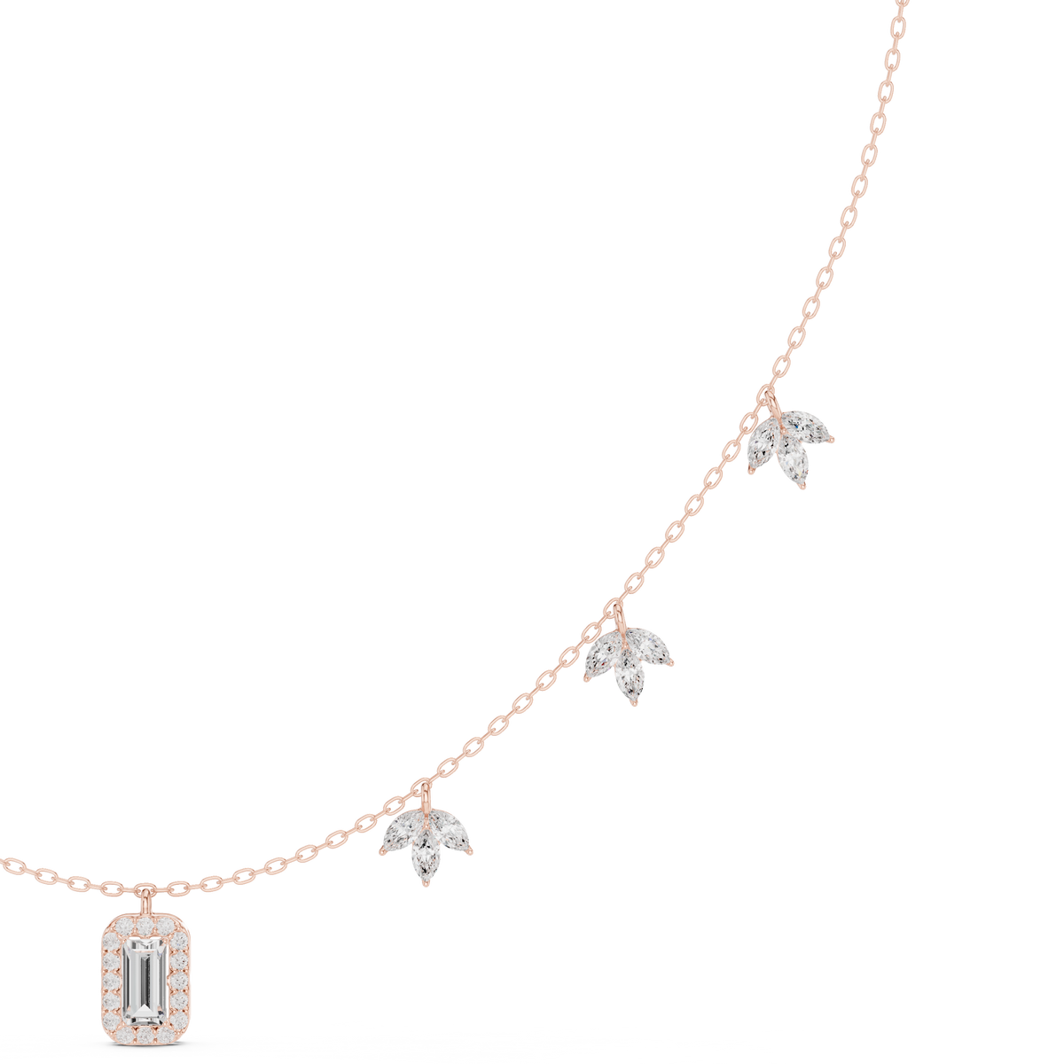 Opulence Marquise Necklace
