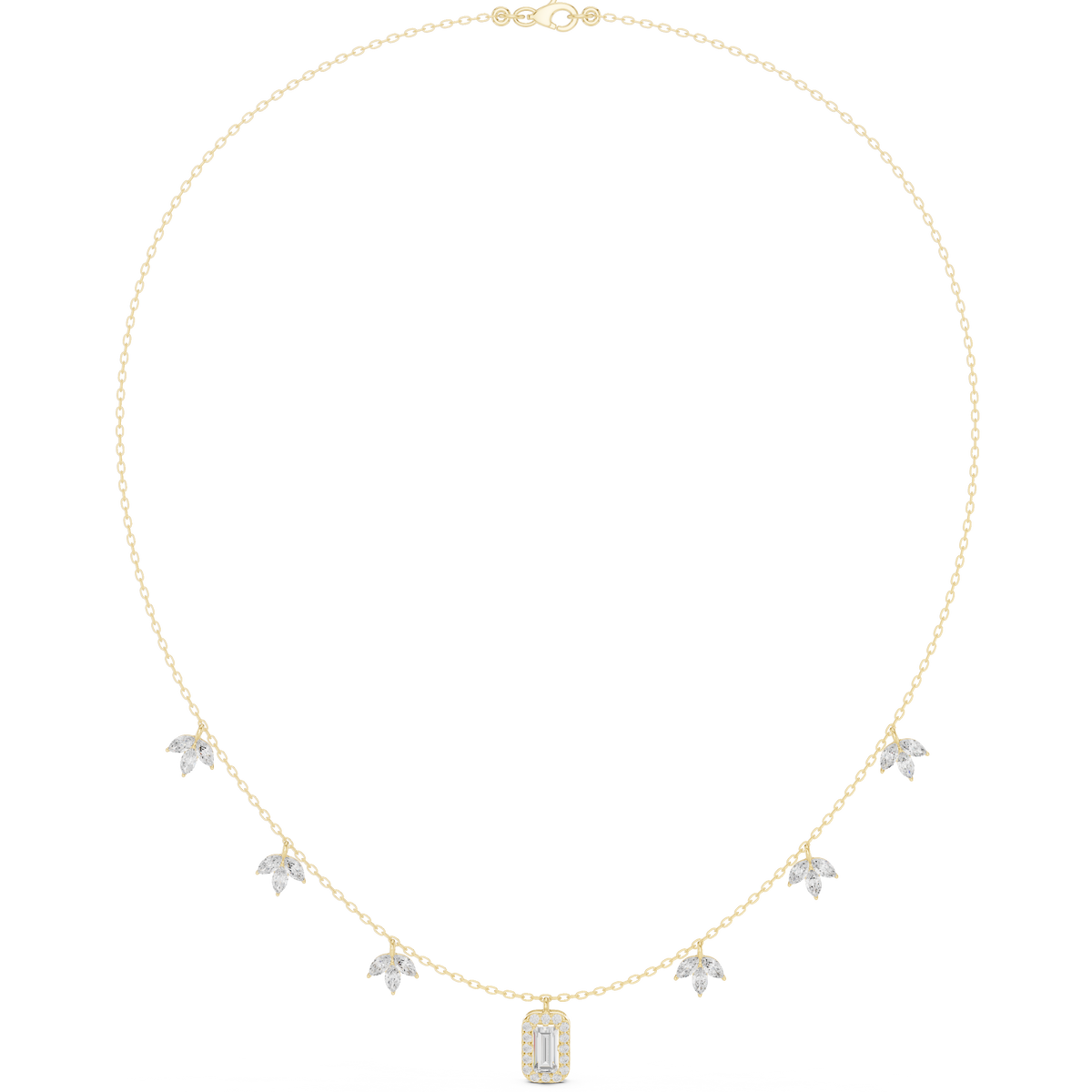 Opulence Marquise Necklace