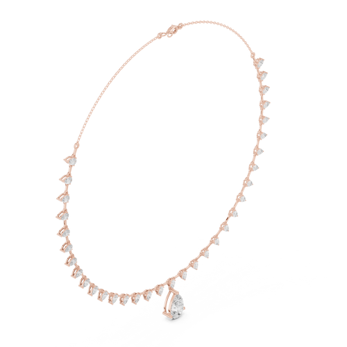 Cascade Pear Necklace