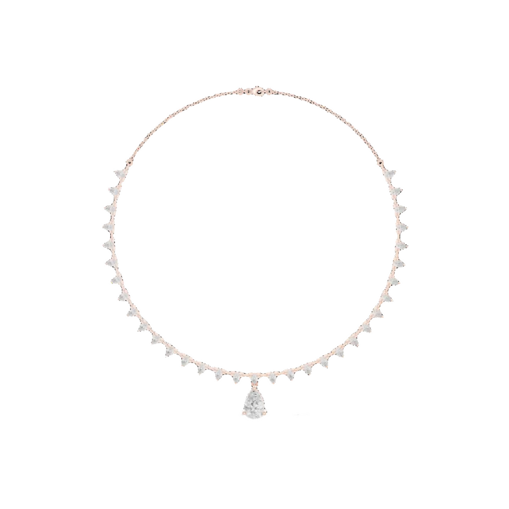 Cascade Pear Necklace