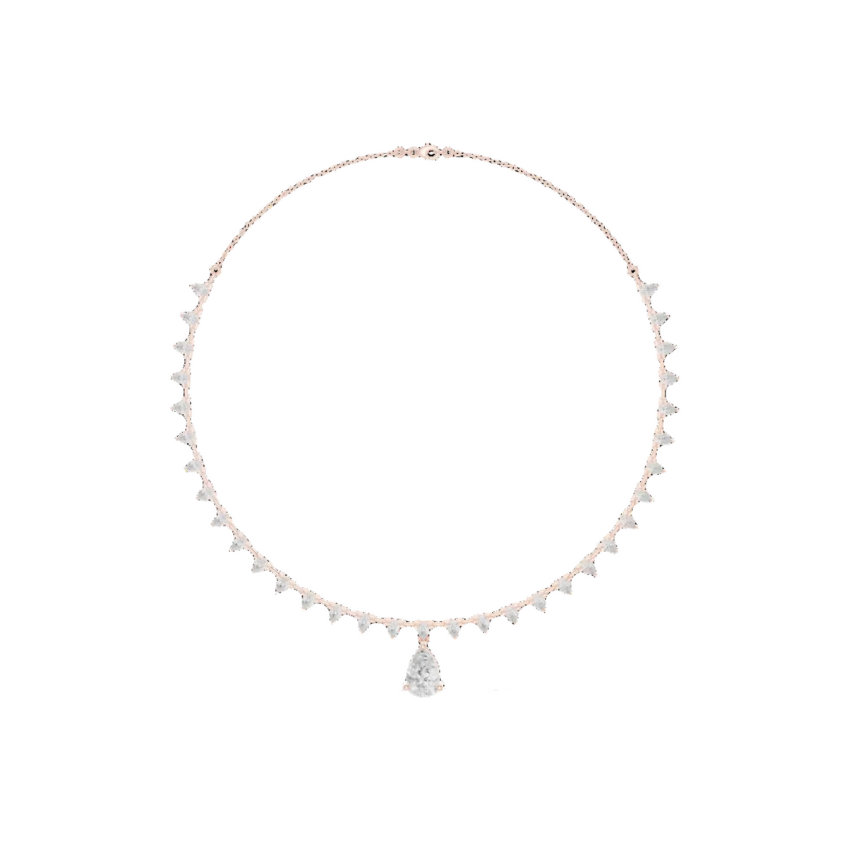 Cascade Pear Necklace