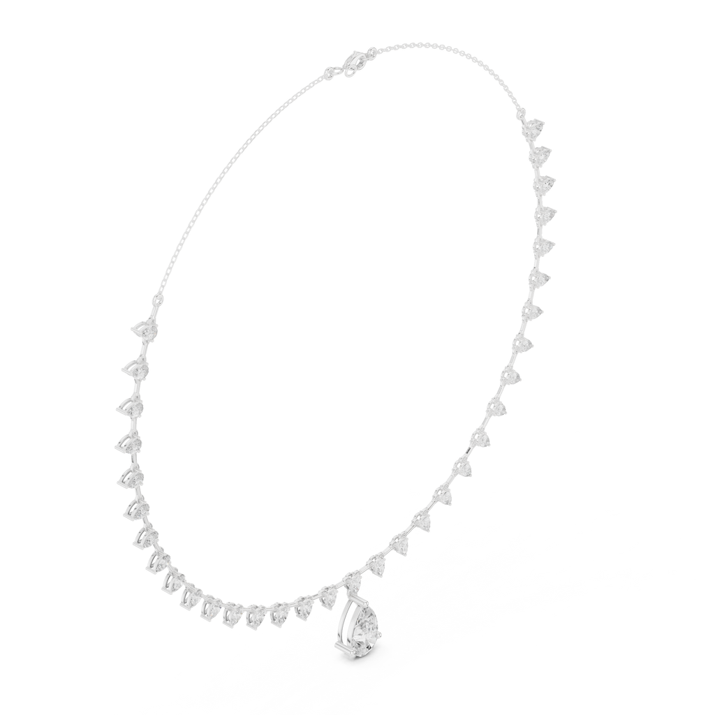 Cascade Pear Necklace