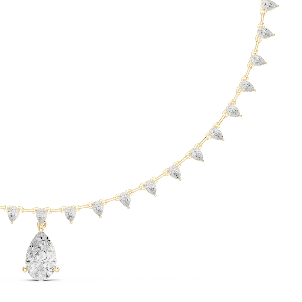 Cascade Pear Necklace