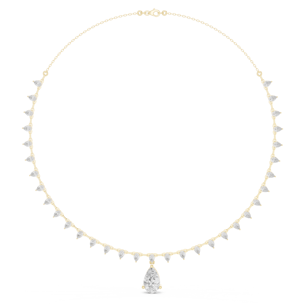 Cascade Pear Necklace