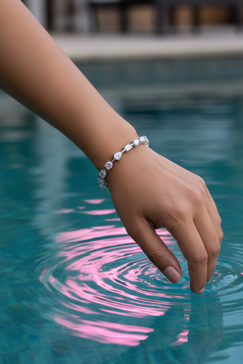 Baroque Tennis Bracelet