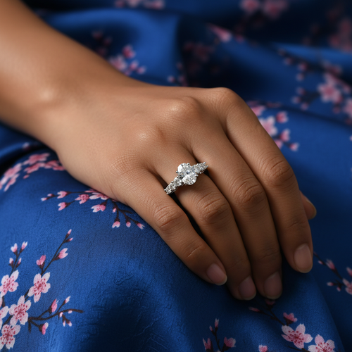 Cascade Cocktail Ring