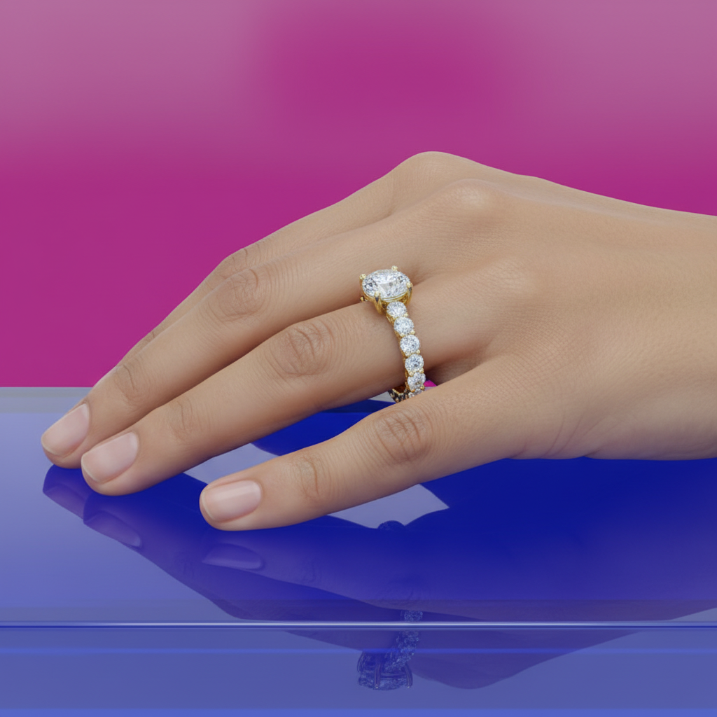 Elegant Cocktail Ring