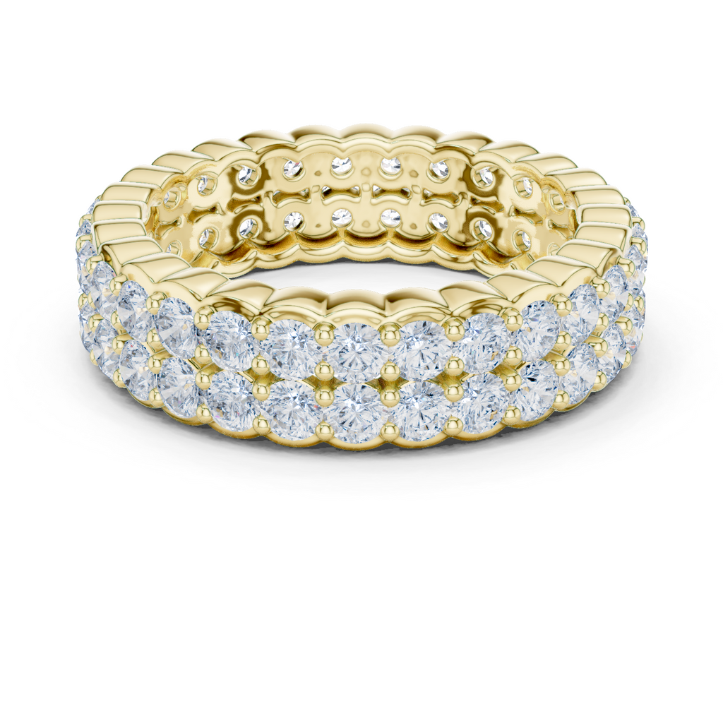 Crescent Eternity Band