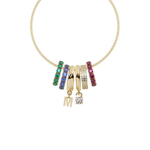 Diamond Floral Pendant WSE191 - View 2