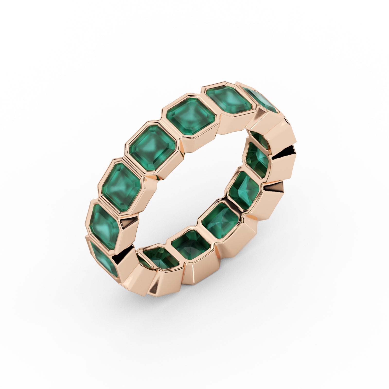 Diamond Twist Ring WSE216 - View 3