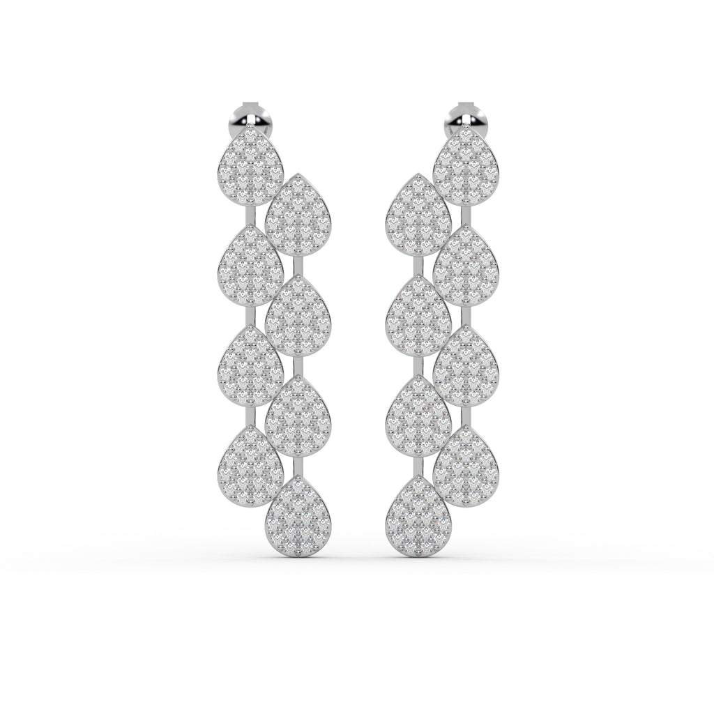Diamond Chandelier Earrings WSE154