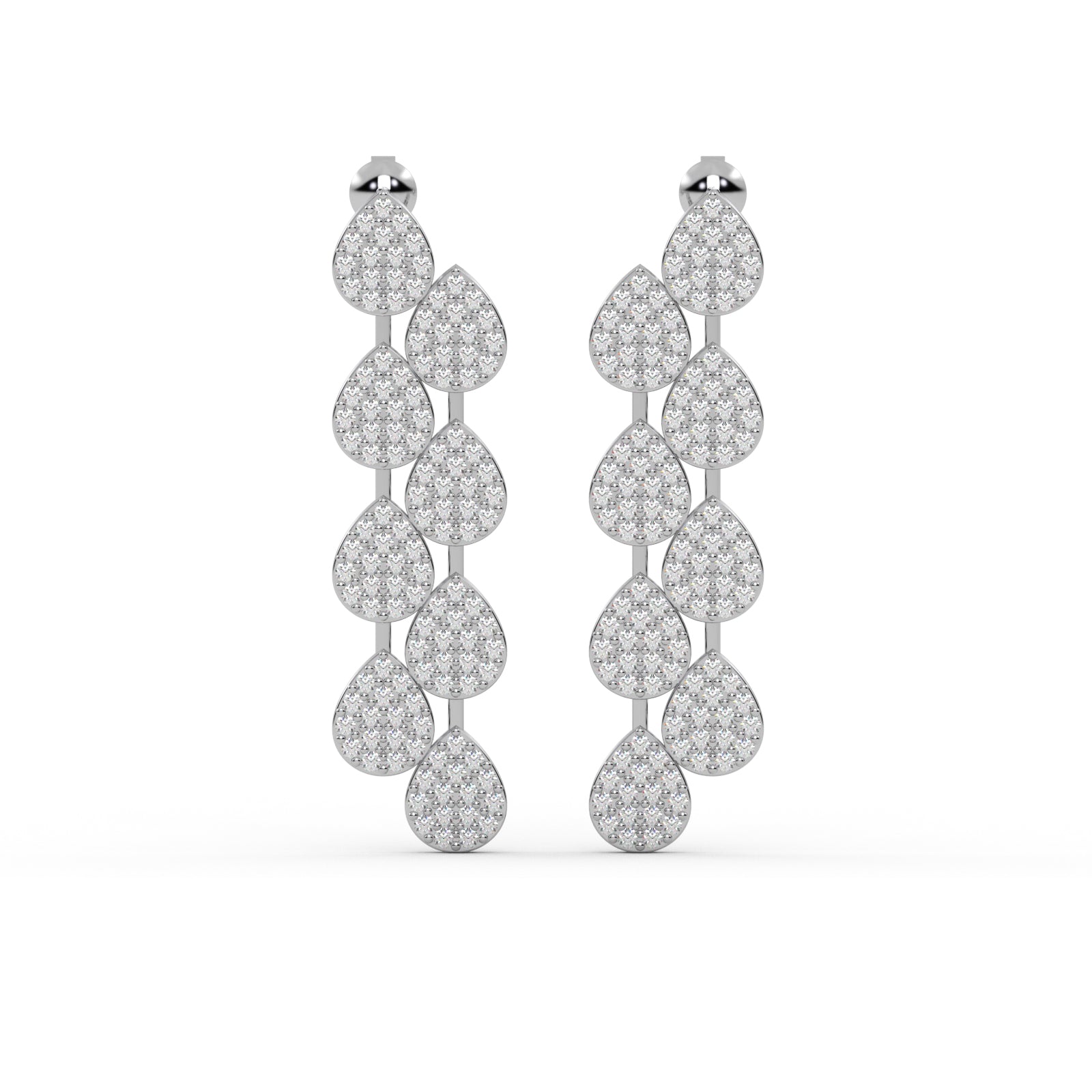 Diamond Chandelier Earrings WSE154