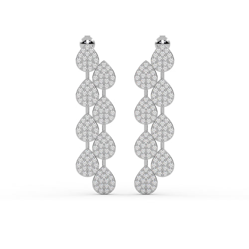 Diamond Chandelier Earrings WSE154