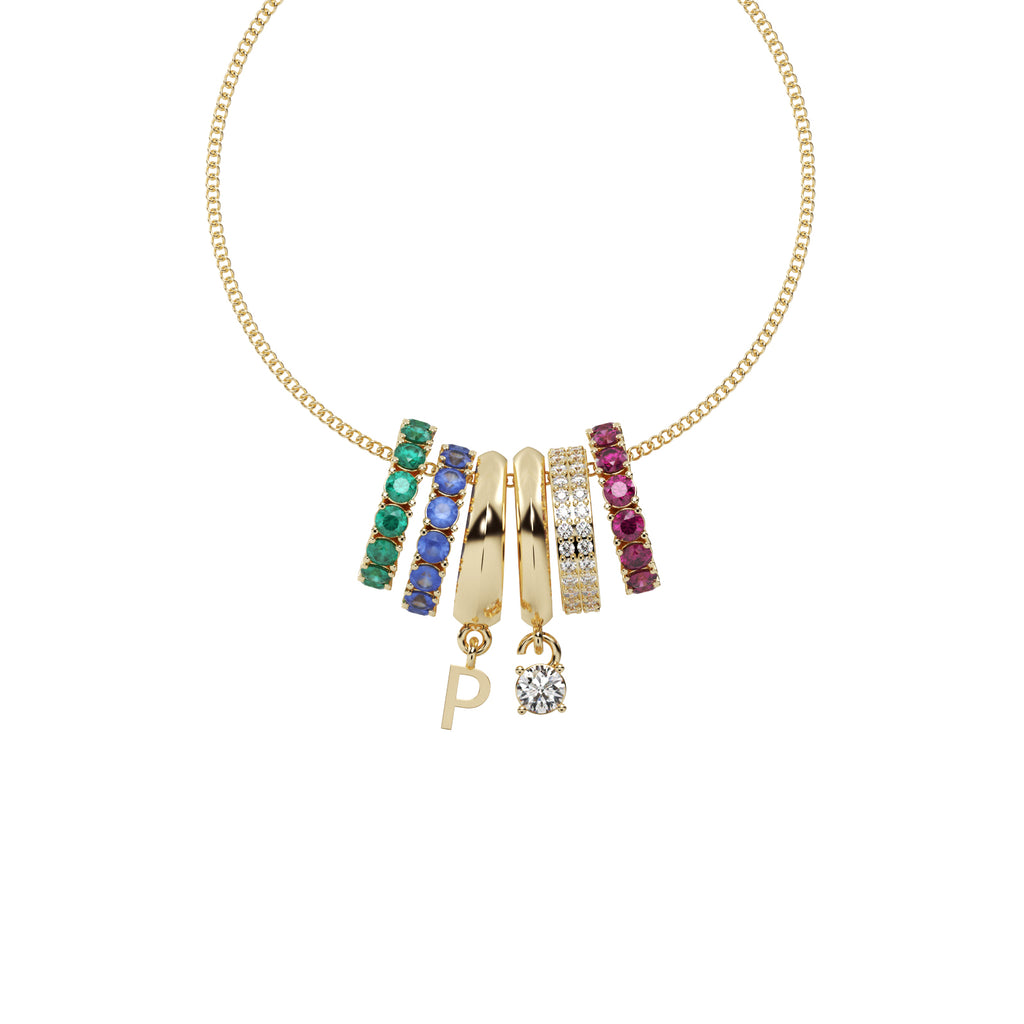 Diamond Designer Pendant WSE190 - View 4