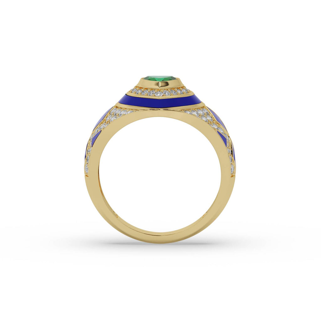 Halo Diamond Ring – WSE85 – view 4