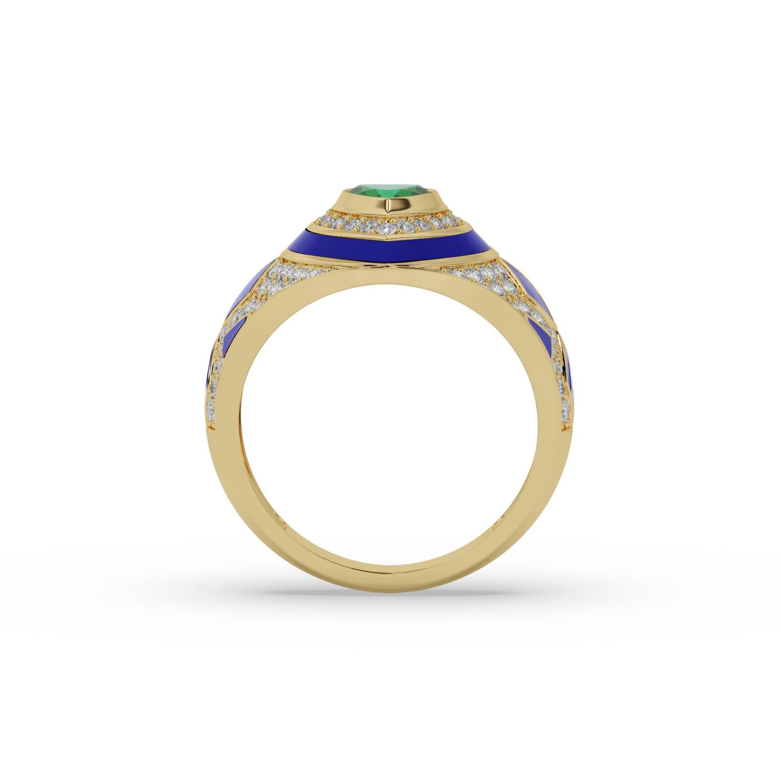 Halo Diamond Ring – WSE85 – view 4