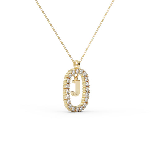 Diamond Teardrop Pendant WSE174 - View 6