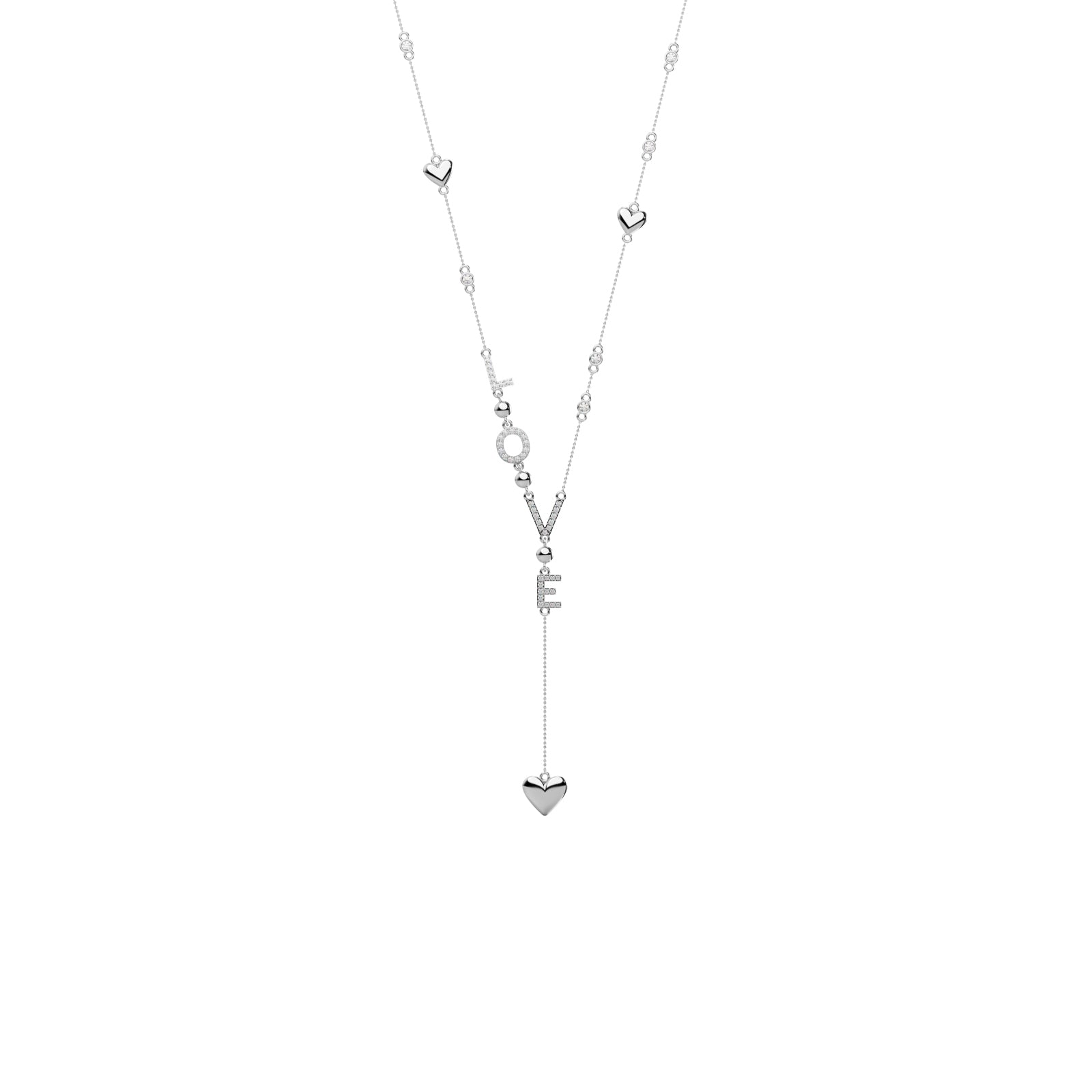 Diamond Necklace WSE187 - View 8