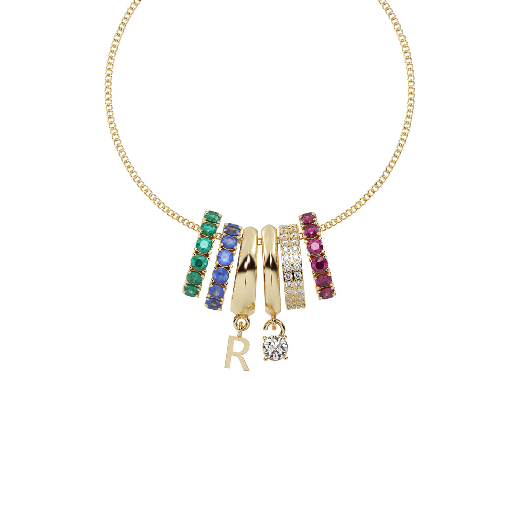 Diamond Statement Pendant WSE189 - View 8