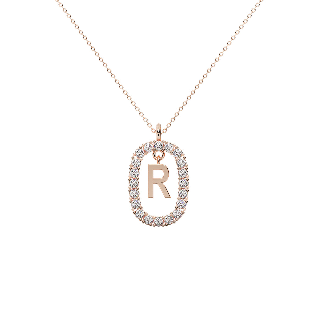 Diamond Hexagon Pendant WSE182 - View 8