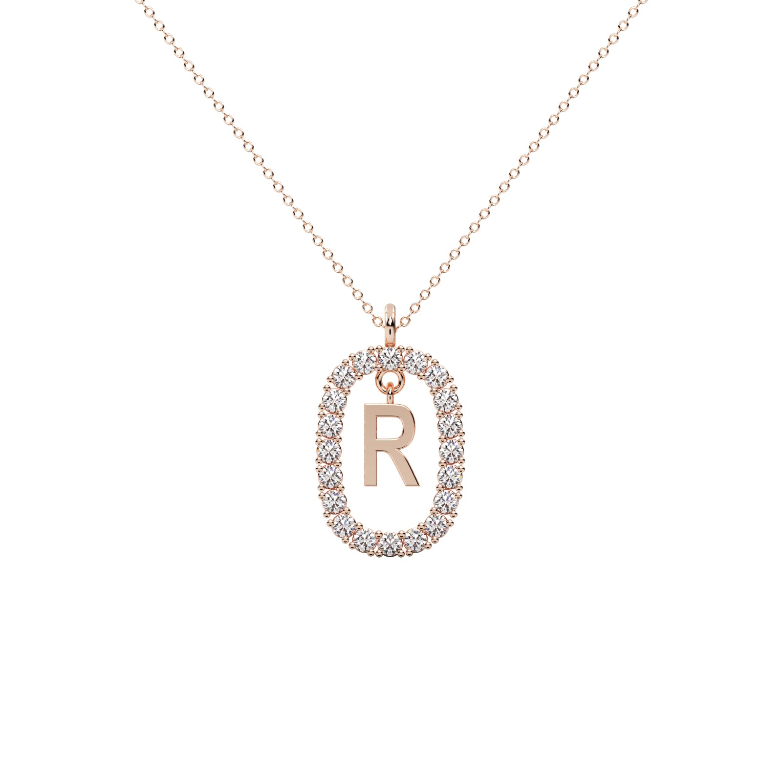Diamond Hexagon Pendant WSE182 - View 8