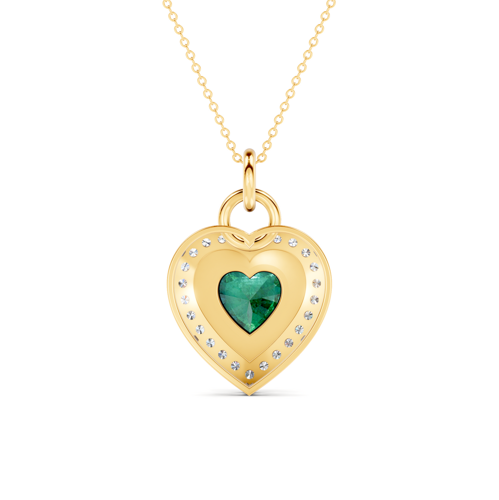 Aura Heart Pendant – WSE10 – view 3