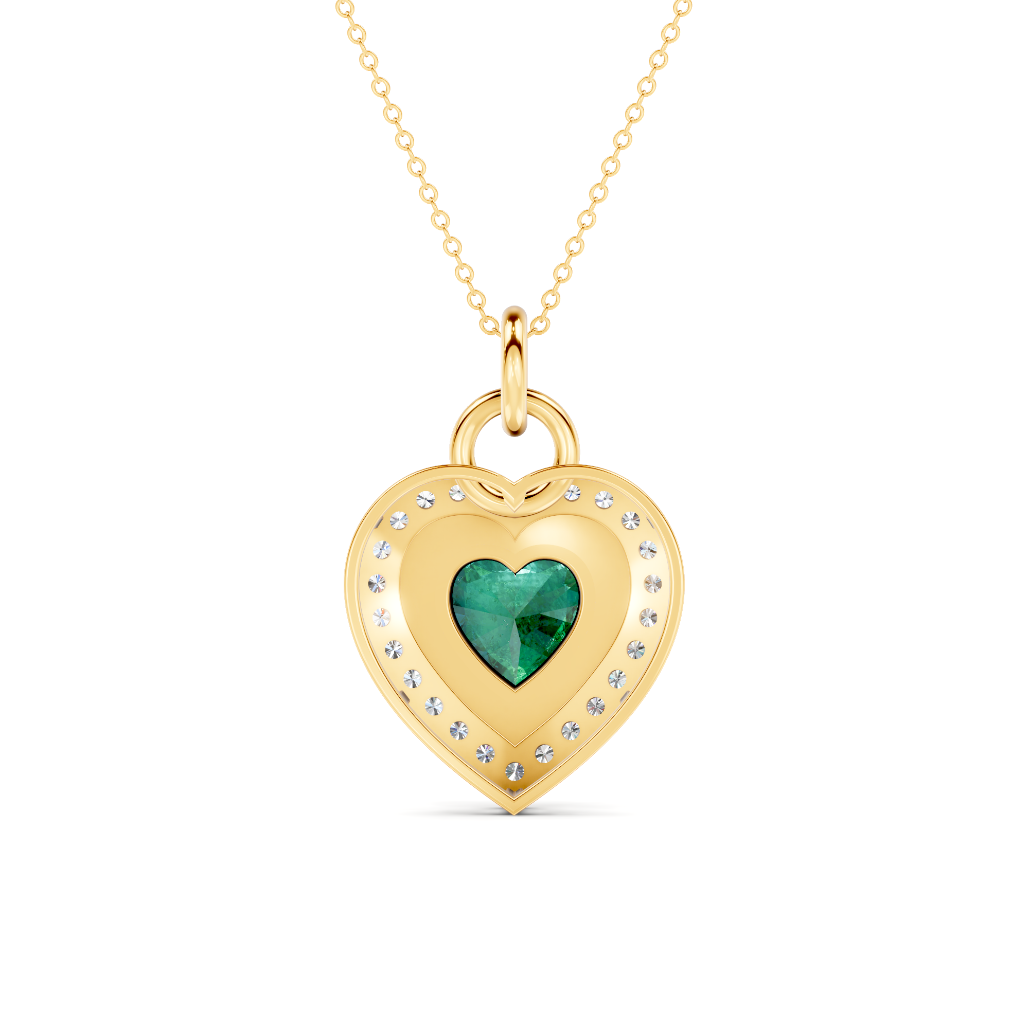 Aura Heart Pendant – WSE10 – view 3