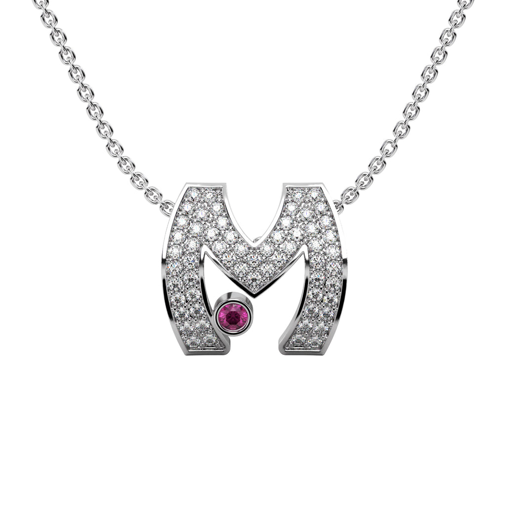 Diamond Square Pendant WSE204 - View 4