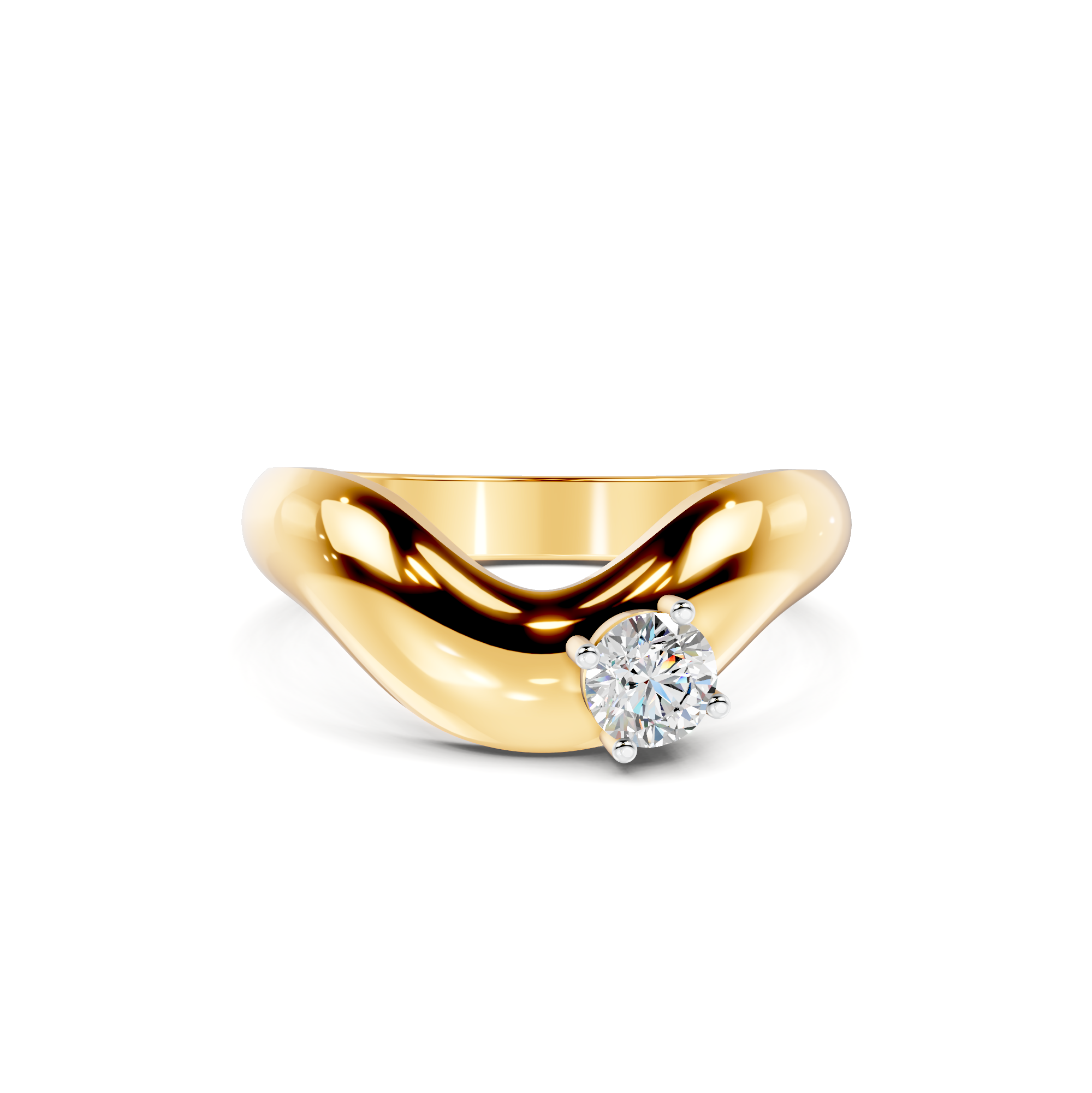 Mirage Diamond Ring – WSE28 – view 3