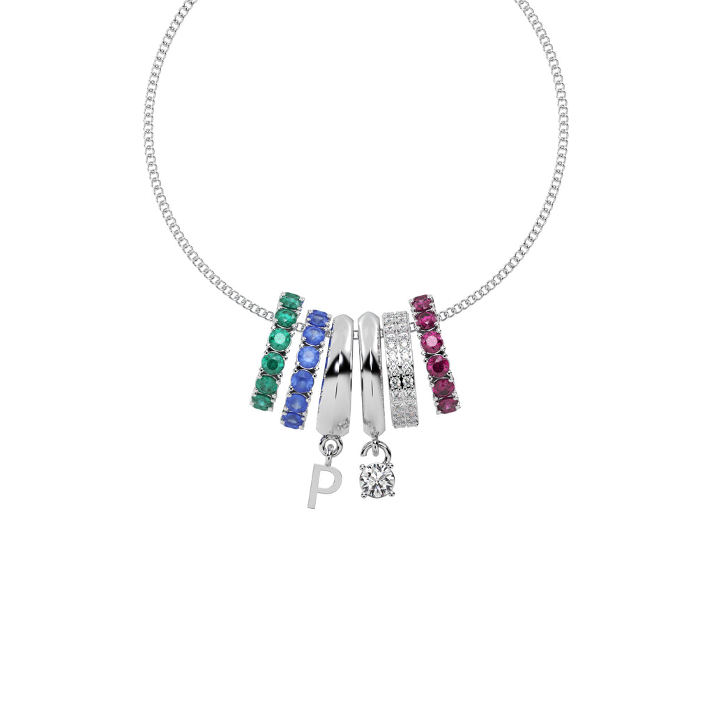 Diamond Designer Pendant WSE190 - View 3