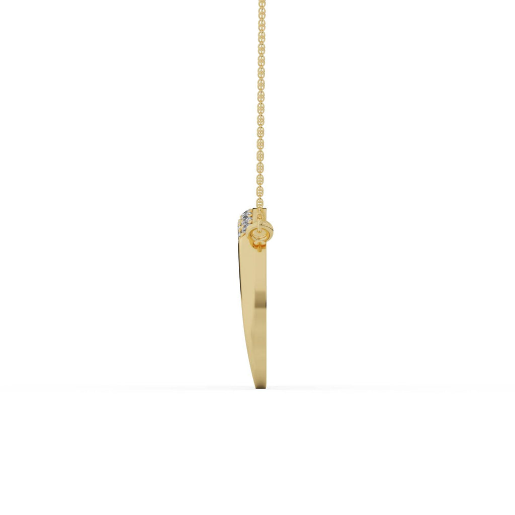 Multi-Stone Pendant – WSE103 – view 3