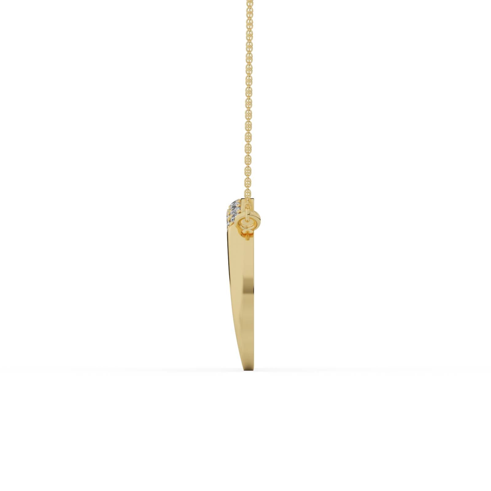 Multi-Stone Pendant – WSE103 – view 3