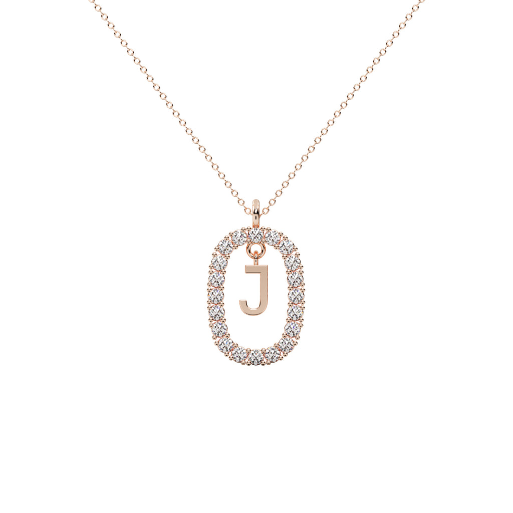 Diamond Teardrop Pendant WSE174 - View 5