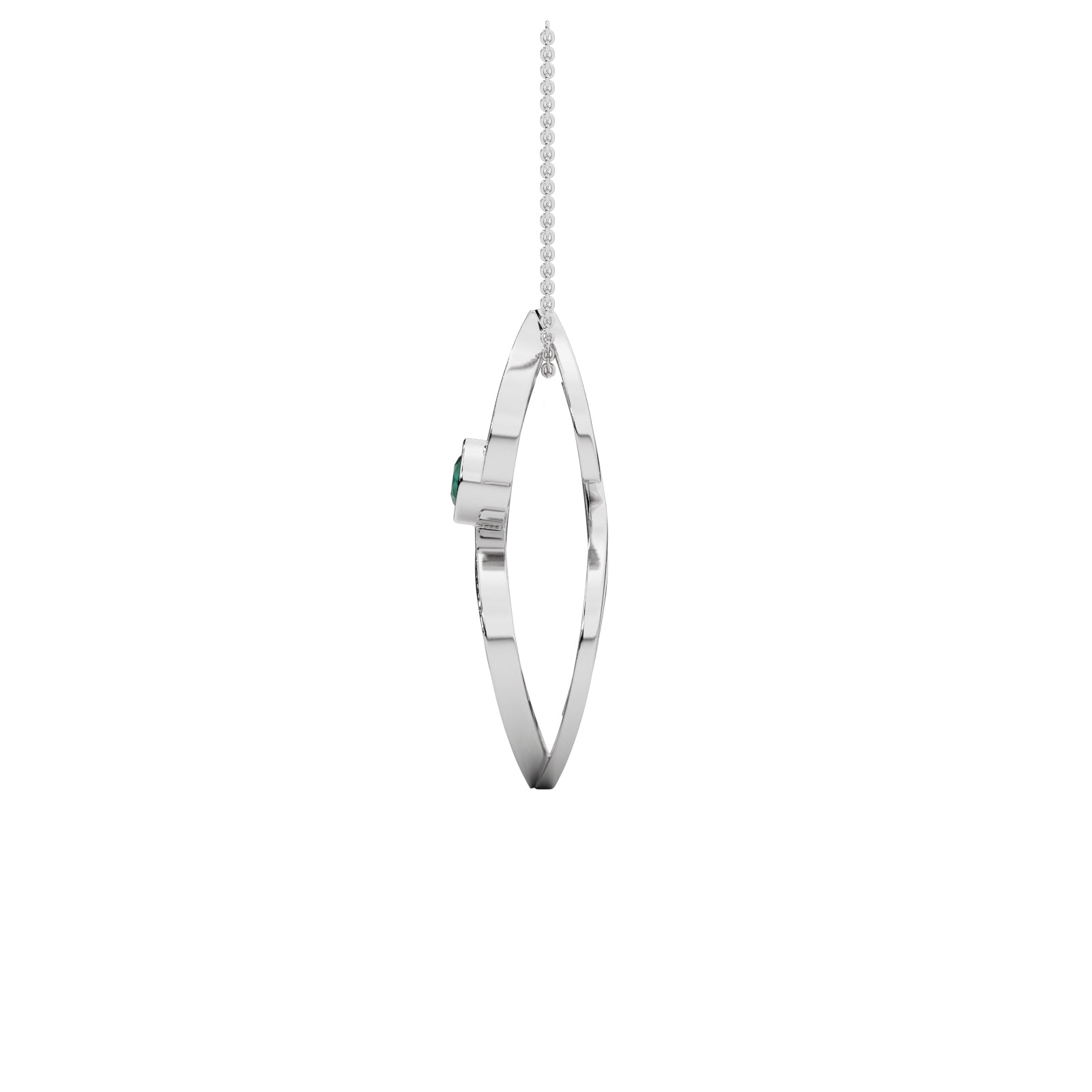 Diamond Halo Pendant WSE200 - View 8