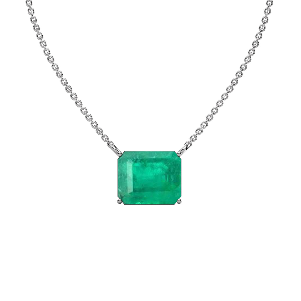 Diamond Solitaire Pendant WSE158 - View 5