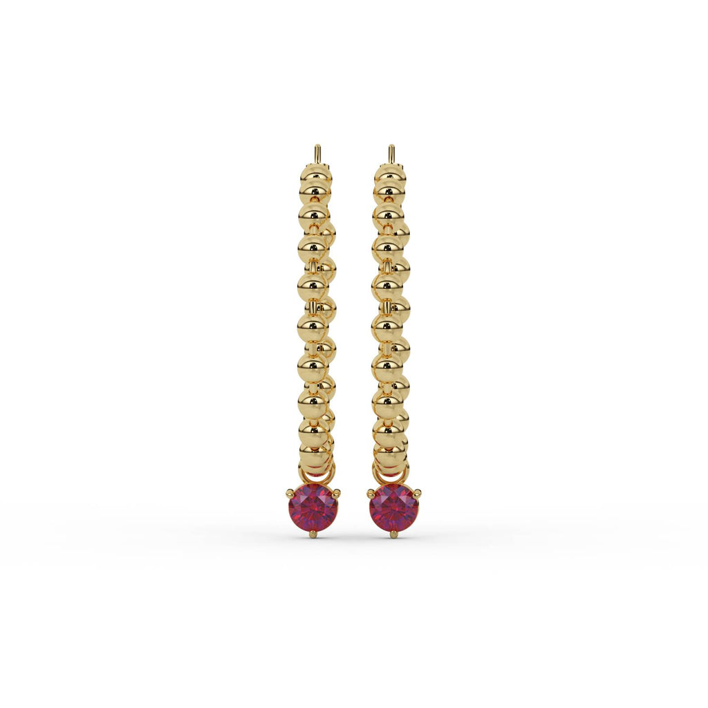 Petal Diamond Earrings – WSE91 – view 2