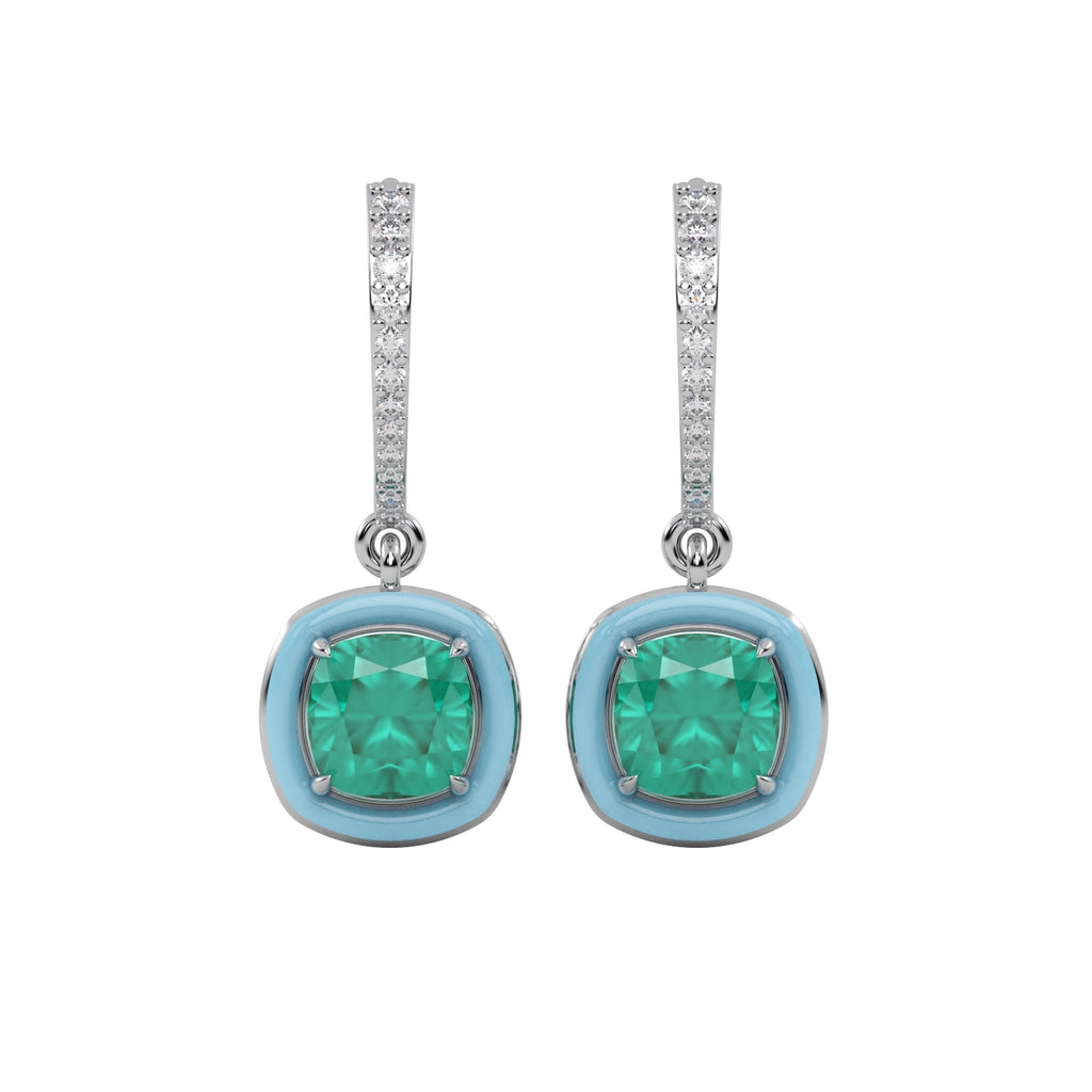 Diamond Twisted Earrings WSE161