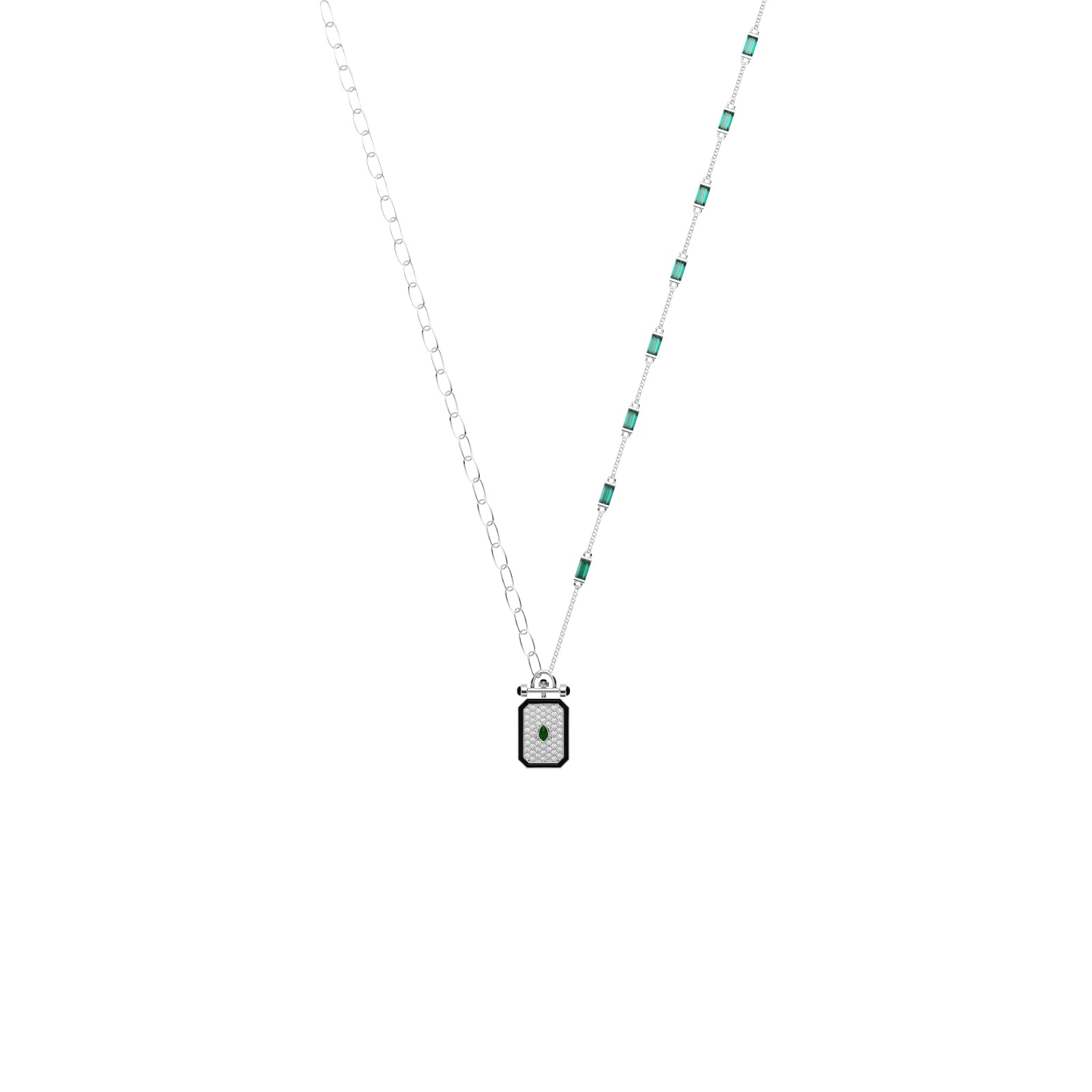 Diamond Necklace WSE195 - View 11