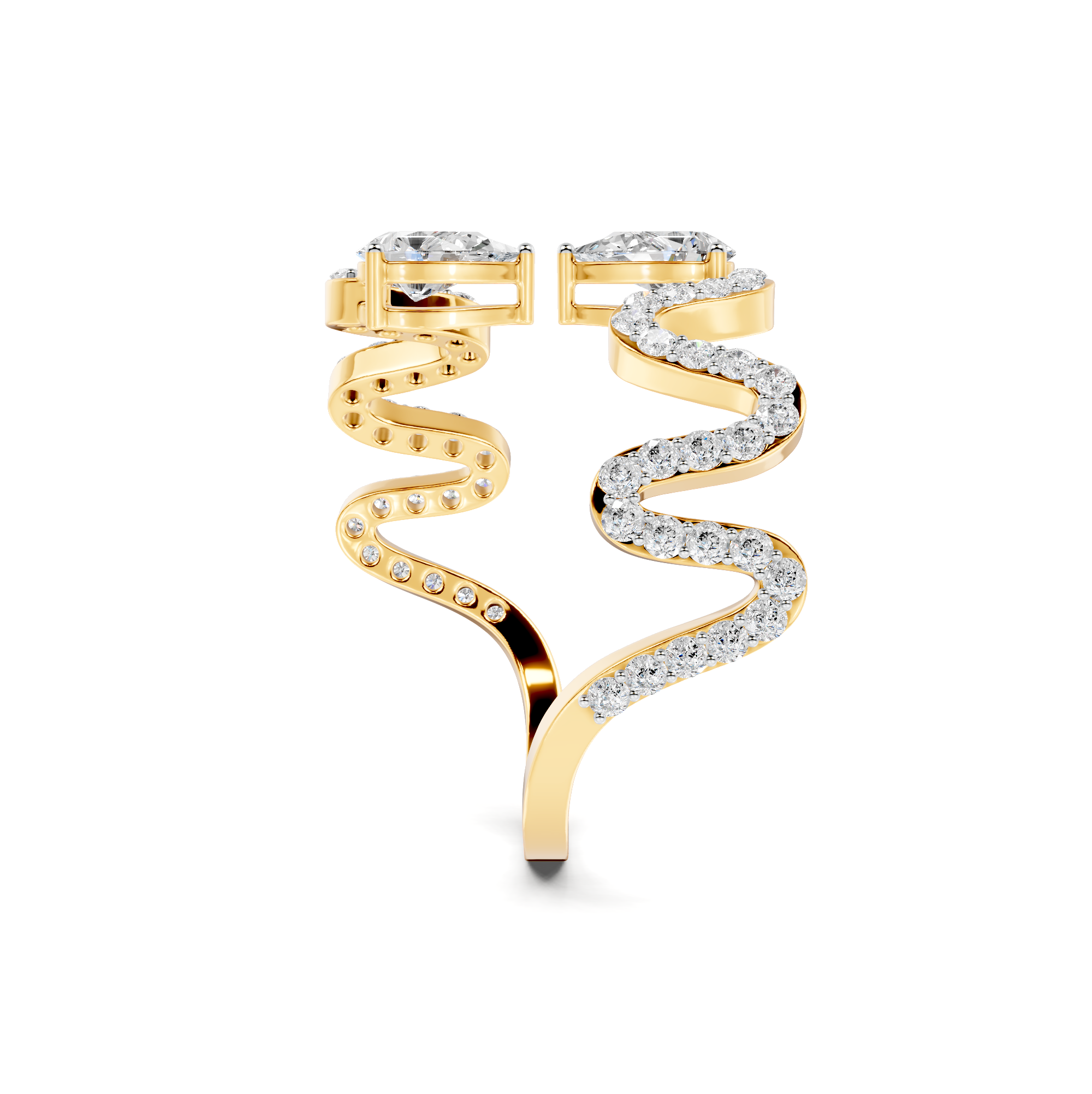 Dewdrop Diamond Ring – WSE29 – view 3