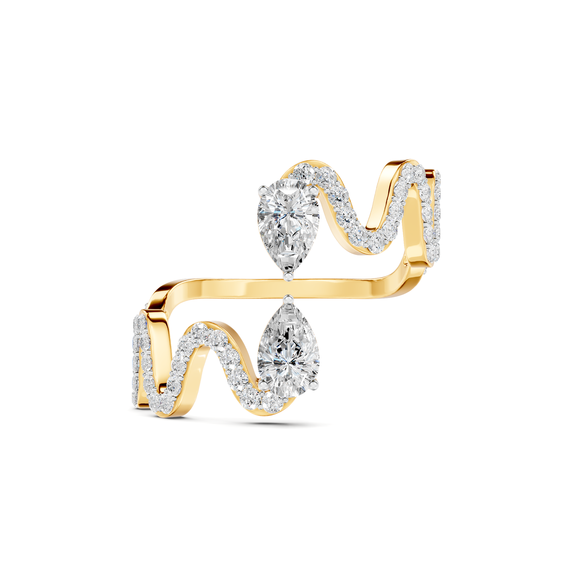 Dewdrop Diamond Ring – WSE29 – view 4