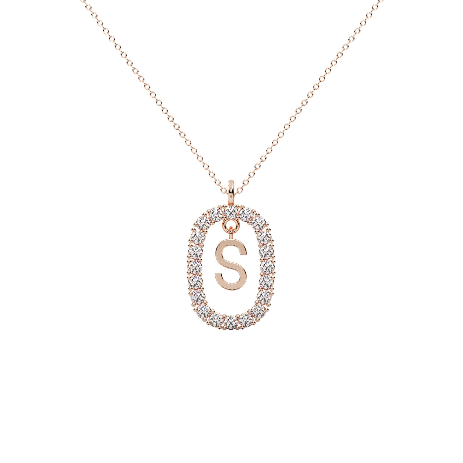 Diamond Round Pendant WSE172
