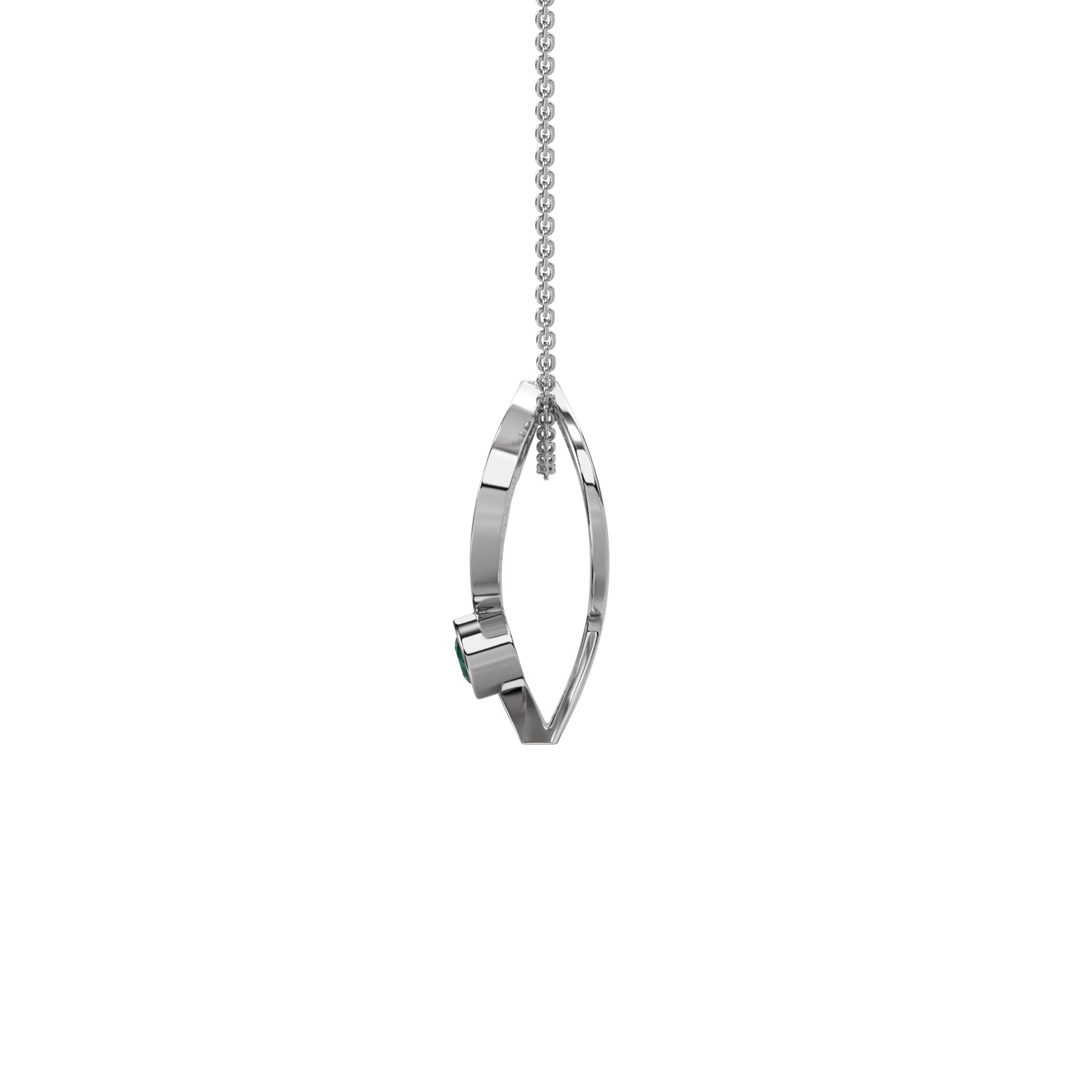 Diamond Charm Pendant WSE202 - View 8